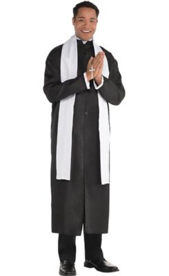 Adults Father Priest Costume
